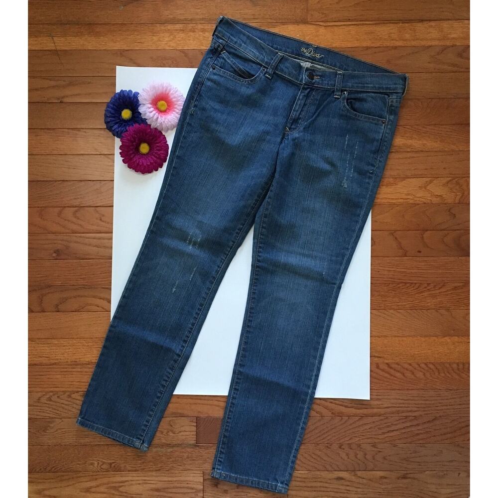 Old Navy Women's Jeans Sz 8 Short The‎ Diva Medium Wash Denim